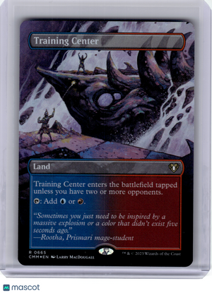 2023 Magic: TG—Training Center #665 Commander Masters—Rare Foil (Borderless)