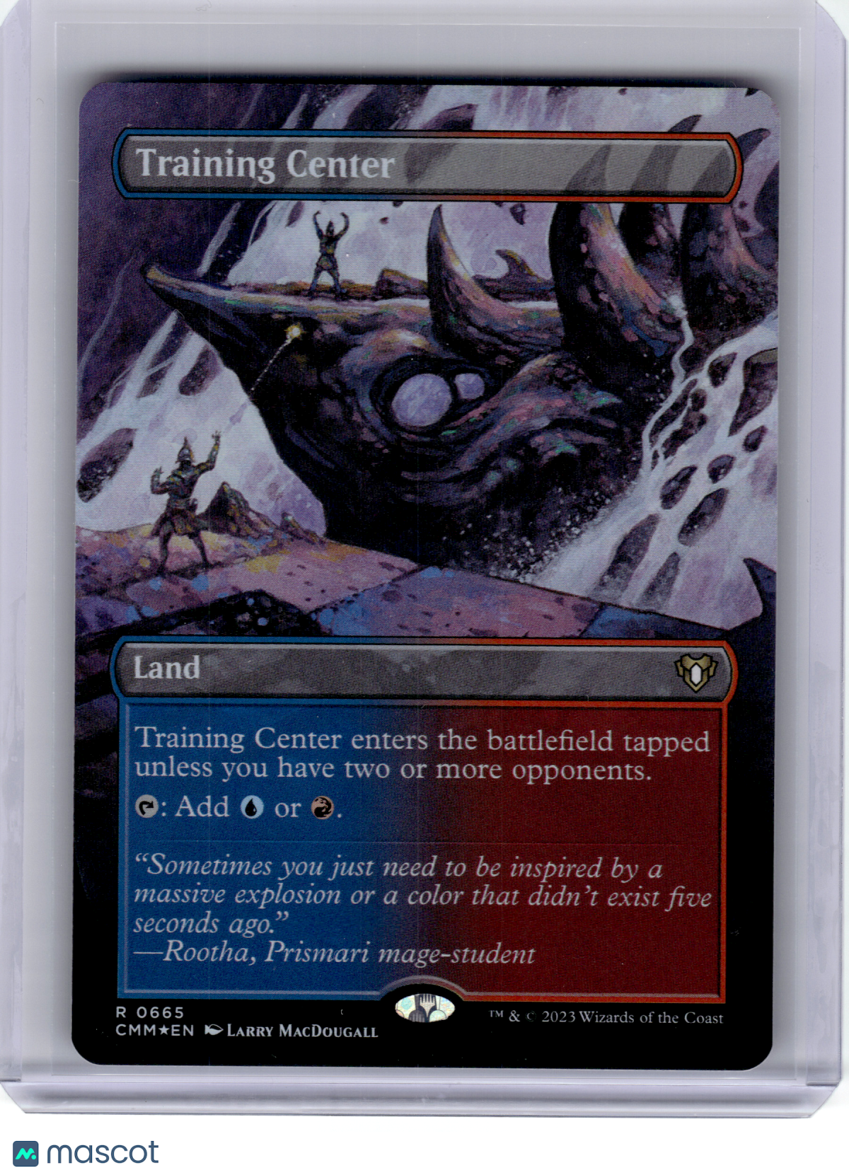 2023 Magic: TG—Training Center #665 Commander Masters—Rare Foil (Borderless)