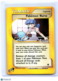 2002 Pokemon—Pokemon Nurse #145/165 Expedition Base Set—Uncommon Holo [Damaged]
