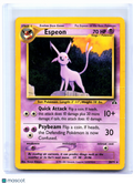 2001 Pokemon—Espeon #20/75 Neo Discovery—Rare Nonholo [Damaged]