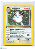 2000 Pokemon—Wigglytuff #16/64 Jungle—Holo Rare Italian (1st Edition) [Damaged]