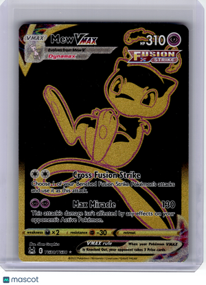2022 Pokemon—Mew VMAX #TG30 Lost Origin Trainer Gallery—Secret Rare Holo [LP]