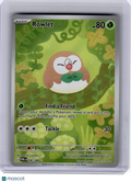 2026 Pokemon—Rowlet #90 Perfect Order—Illustration Rare Holo
