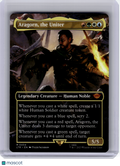 2023 Magic: The Gathering—Aragorn, the Uniter #434 LTR—M Nonfoil (Borderless)