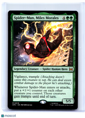 2025 Magic: The Gathering—Spider-Man, Miles Morales #0018 SPE—Mythic Nonfoil