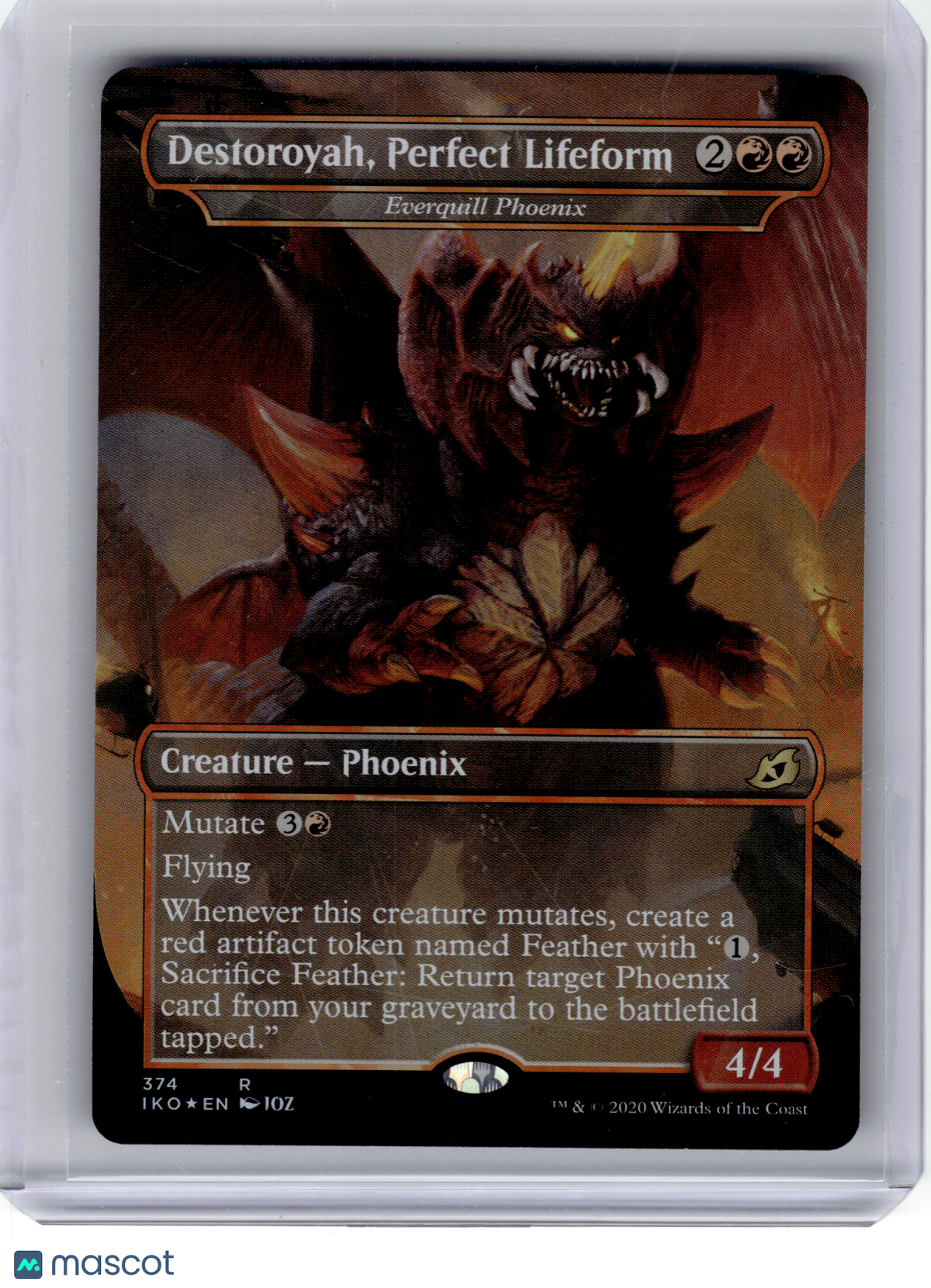 2020 MTG—Destoroyah, Perfect Lifeform #374 Ikoria: Lair of Behemoths—Borderless