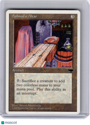 1995 Magic: The Gathering—Ashnod's Altar Chronicles—Common Non-Foil
