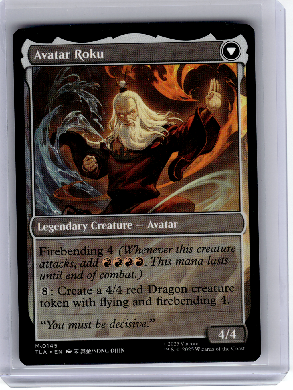 2025 Magic: The Gathering—The Legend of Roku #145 Avatar: TLA—Mythic Non-Foil