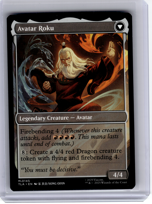 2025 Magic: The Gathering—The Legend of Roku #145 Avatar: TLA—Mythic Non-Foil