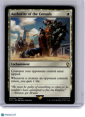 2025 MTG—Authority of the Consuls #232 Final Fantasy: Commander—Rare Non-Foil