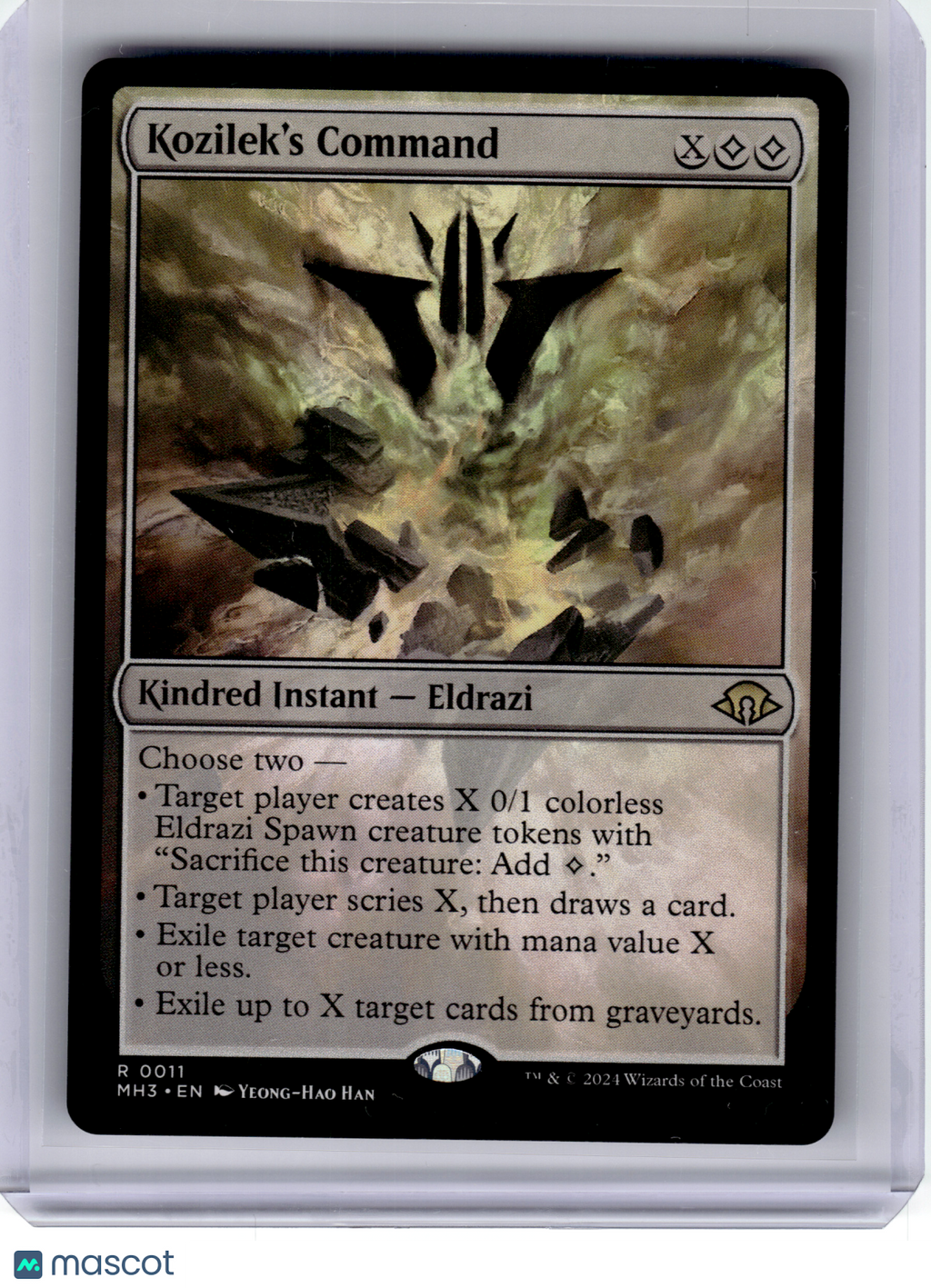 2024 Magic: The Gathering—Kozilek's Command #11 Modern Horizons 3—Rare Non-Foil