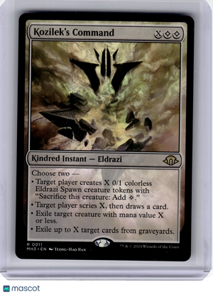 2024 Magic: The Gathering—Kozilek's Command #11 Modern Horizons 3—Rare Non-Foil