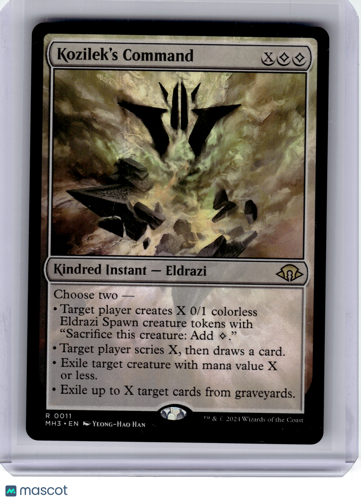 2024 Magic: The Gathering—Kozilek's Command #11 Modern Horizons 3—Rare Non-Foil