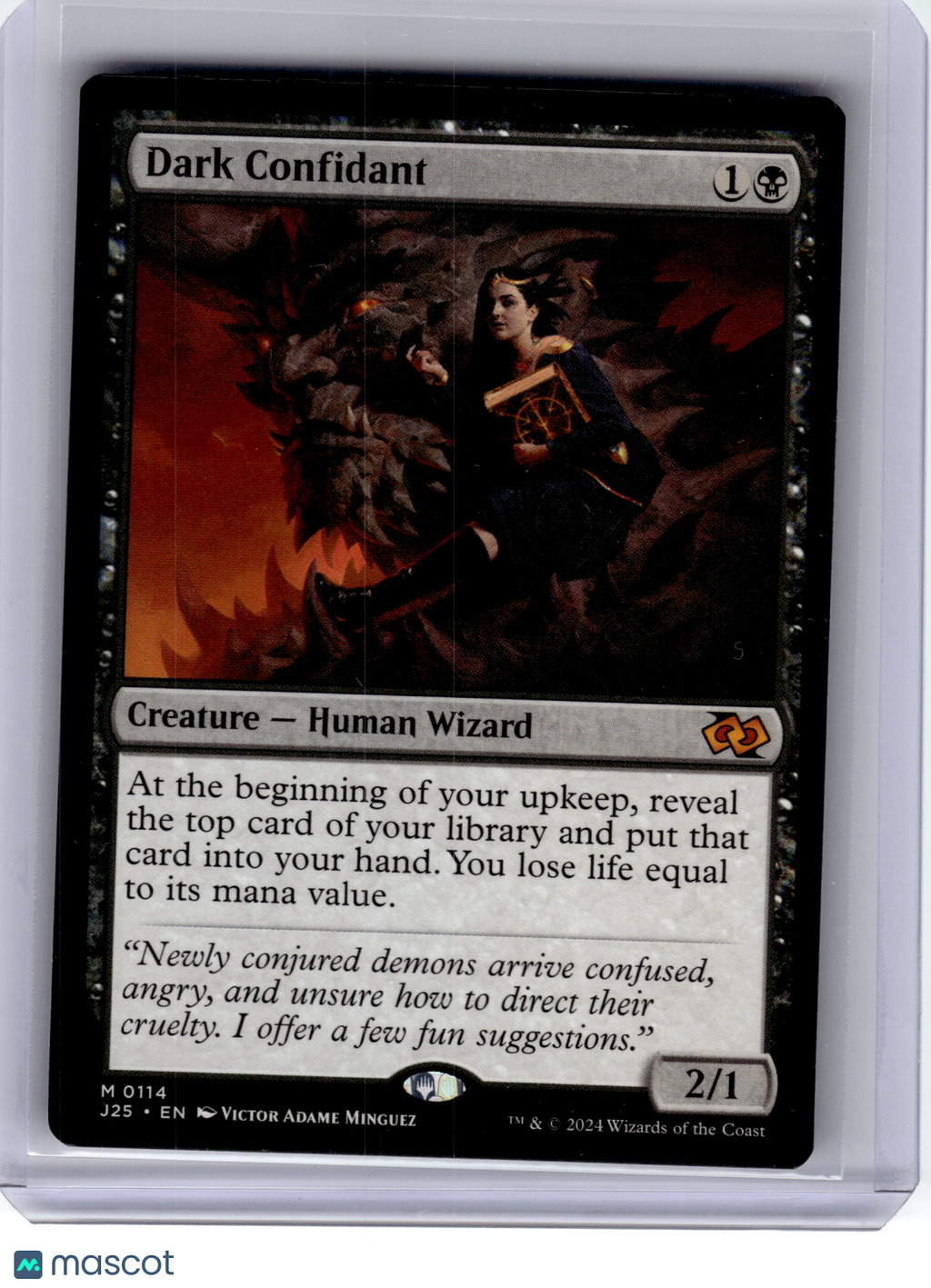2024 Magic: TG—Dark Confidant #114 Foundations Jumpstart—Mythic Non-Foil