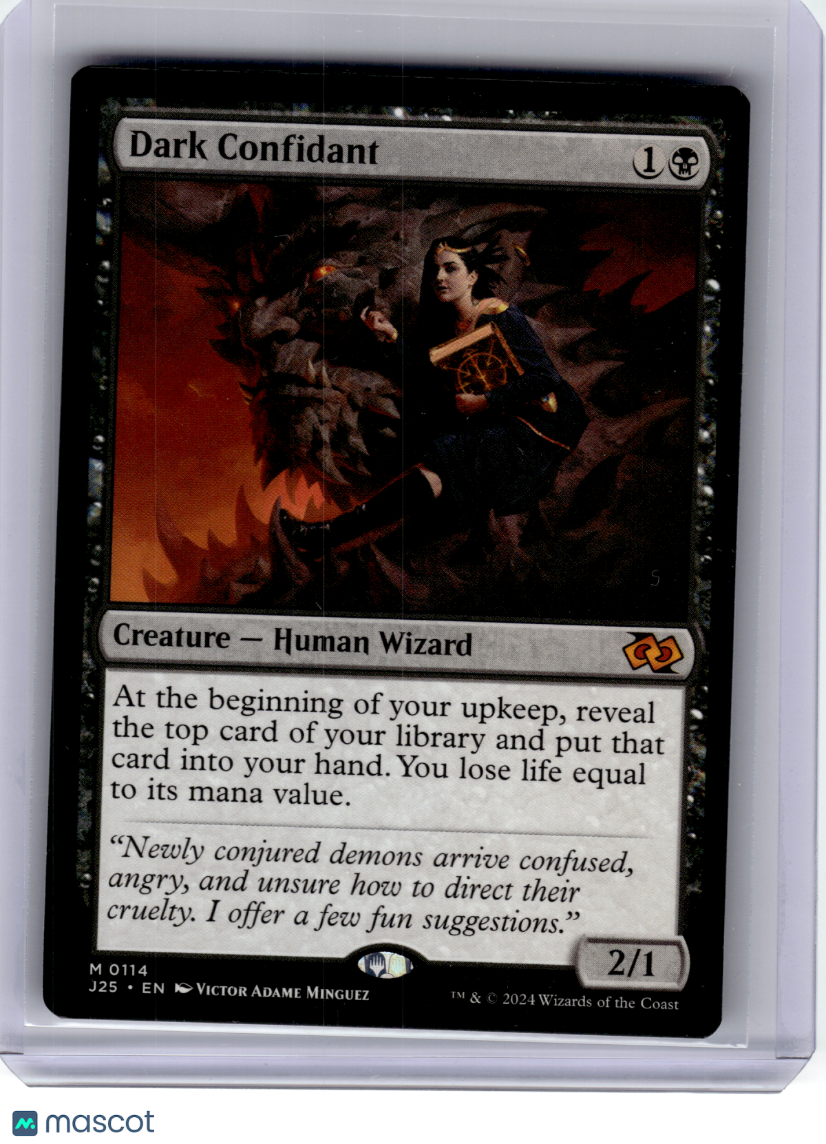 2024 Magic: TG—Dark Confidant #114 Foundations Jumpstart—Mythic Non-Foil