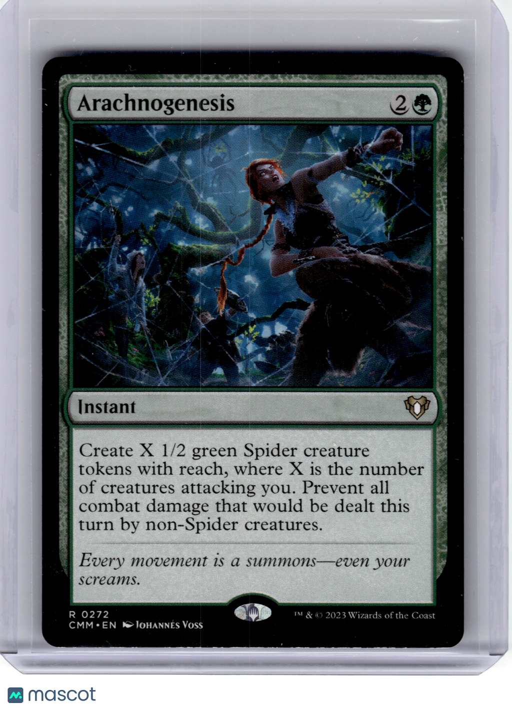 2023 Magic: The Gathering—Arachnogenesis #272 Commander Masters—Rare Non-Foil