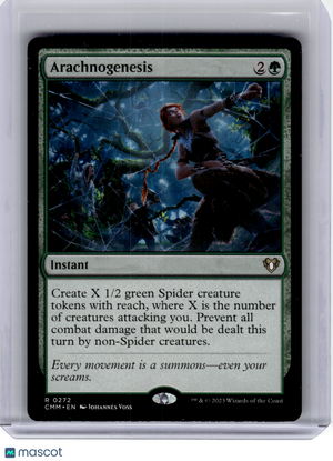 2023 Magic: The Gathering—Arachnogenesis #272 Commander Masters—Rare Non-Foil