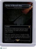 2023 MTG—Bridge of Khazad-dum #350 Lord of the Rings: Commander—Foil Borderless