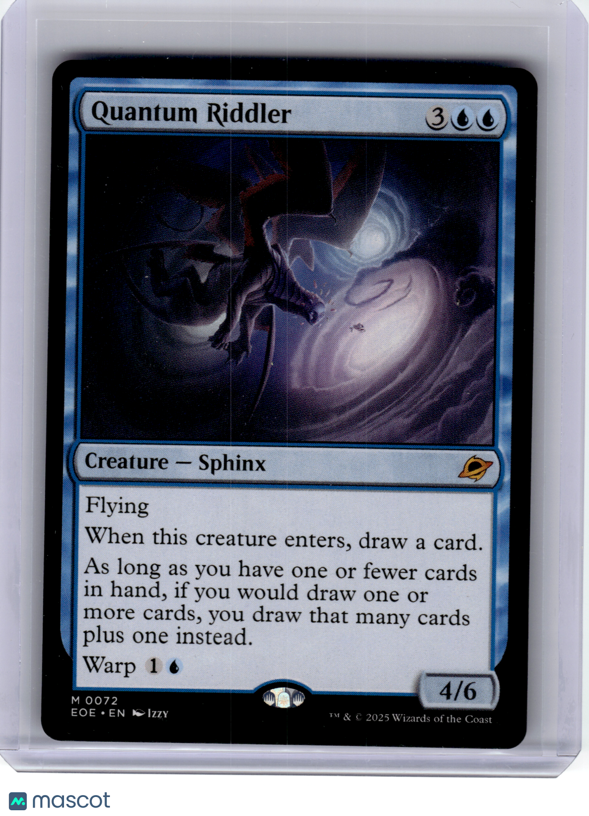 2025 Magic: The Gathering—Quantum Riddler #72 Edge of Eternities—Mythic Non-Foil