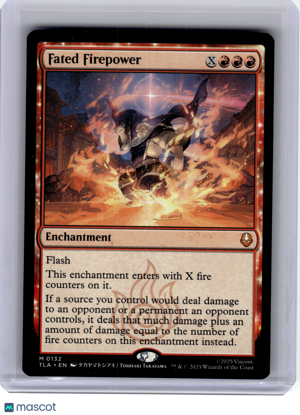 2025 Magic: TG—Fated Firepower #132 Avatar: The Last Airbender—Mythic Non-Foil
