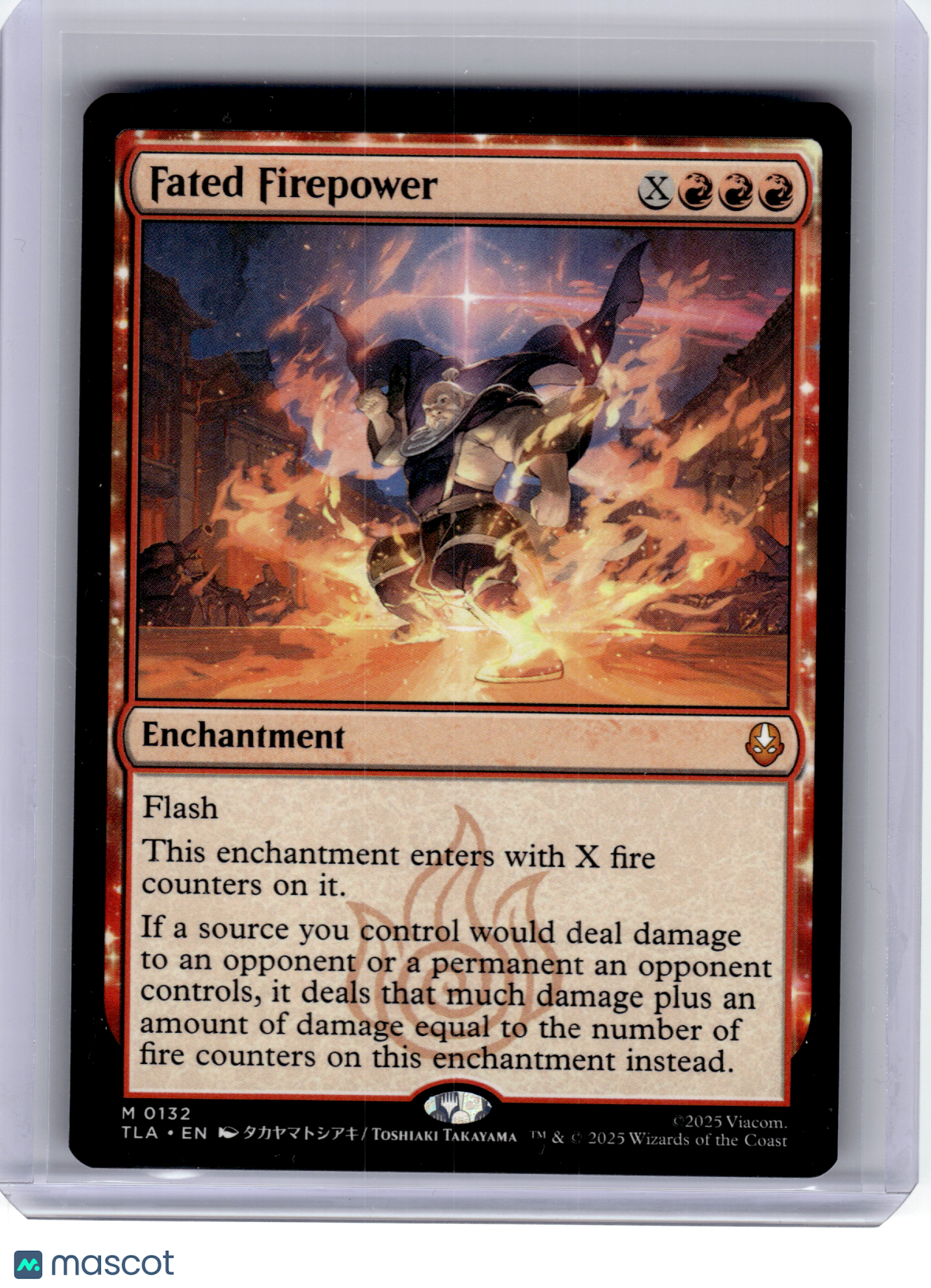 2025 Magic: TG—Fated Firepower #132 Avatar: The Last Airbender—Mythic Non-Foil