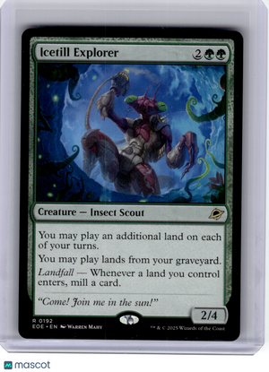 2025 Magic: The Gathering—Icetill Explorer #192 Edge of Eternities—Rare Non-Foil