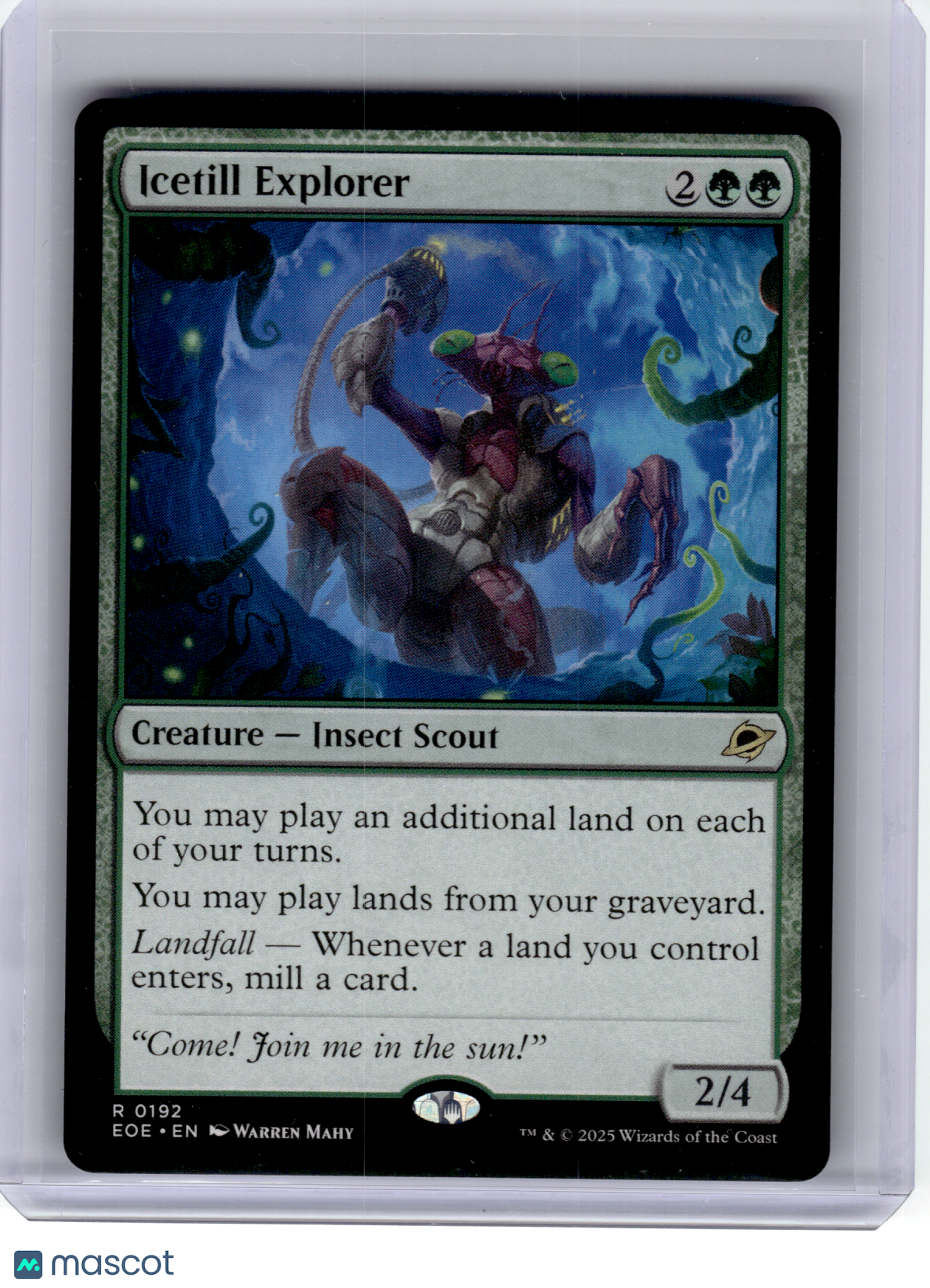 2025 Magic: The Gathering—Icetill Explorer #192 Edge of Eternities—Rare Non-Foil