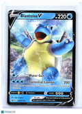 2021 Pokemon—Blastoise V #SWSH101 Sword & Shield Promos—Black Star Promo Holo
