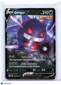 2021 Pokemon—Gengar V #156/264 Fusion Strike—Ultra Rare Holo