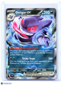 2024 Pokemon—Gengar ex #104/162 Temporal Forces—Double Rare Holo