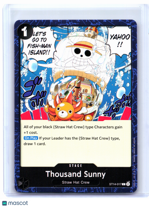 2024 One Piece Card Game—Thousand Sunny #ST14-017 3D2Y—Common Nonfoil