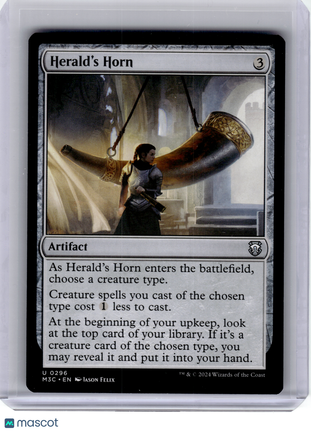 2024 Magic: TG—Herald's Horn #296 Modern Horizons 3 Commander—Uncommon Non-Foil