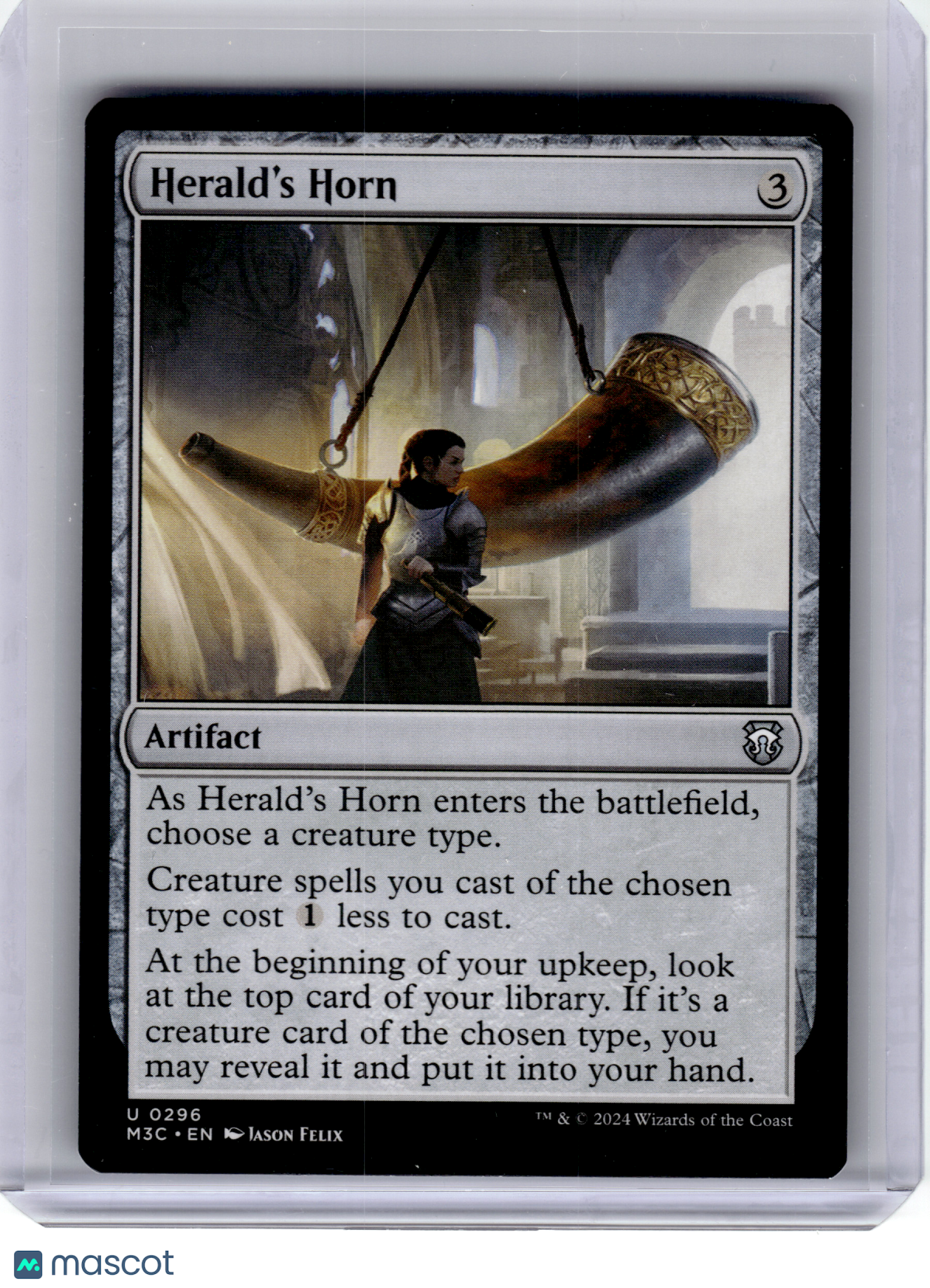 2024 Magic: TG—Herald's Horn #296 Modern Horizons 3 Commander—Uncommon Non-Foil
