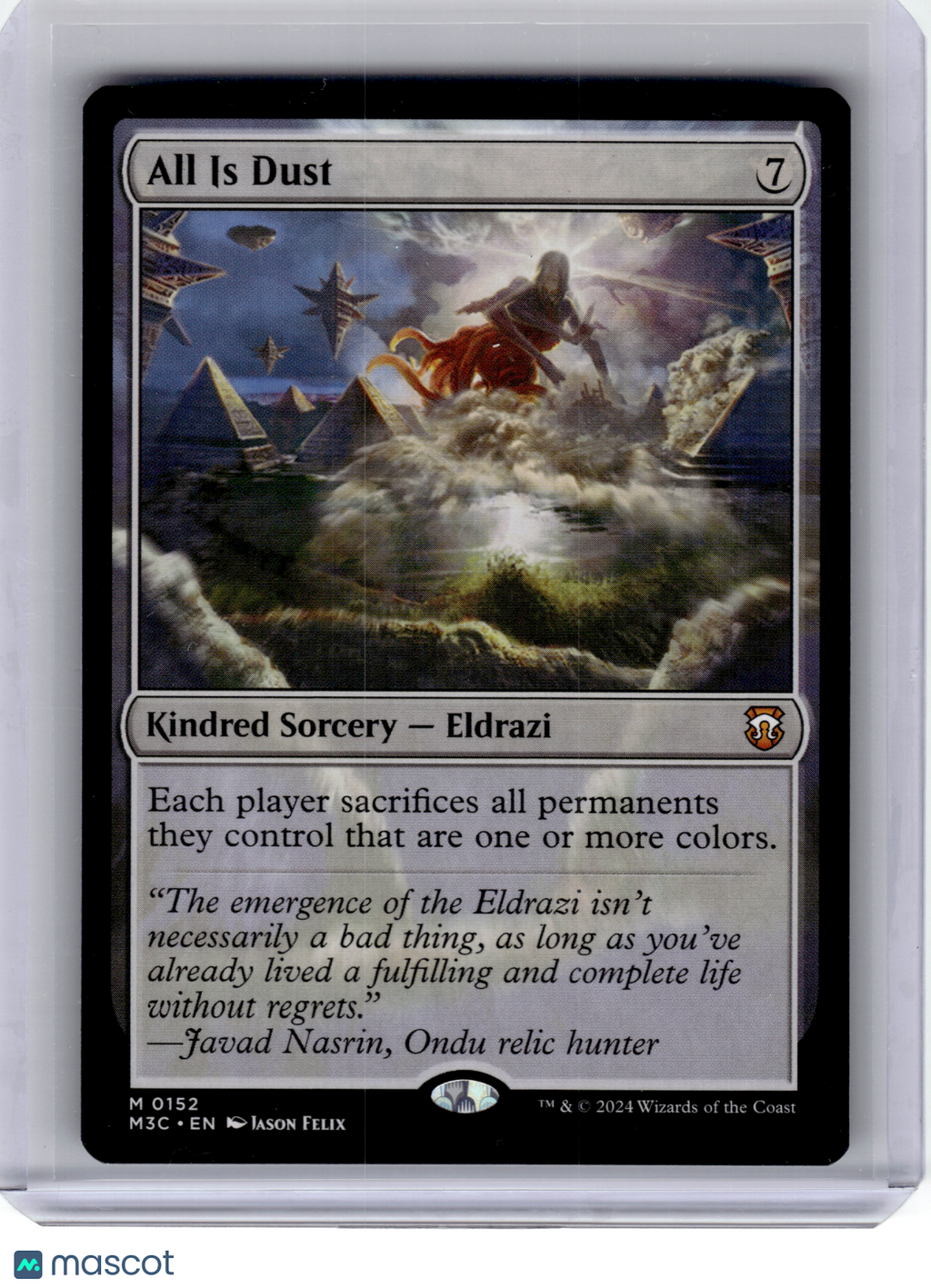 2024 Magic: TG—All Is Dust #152 Modern Horizons 3 Commander—Mythic Non-Foil