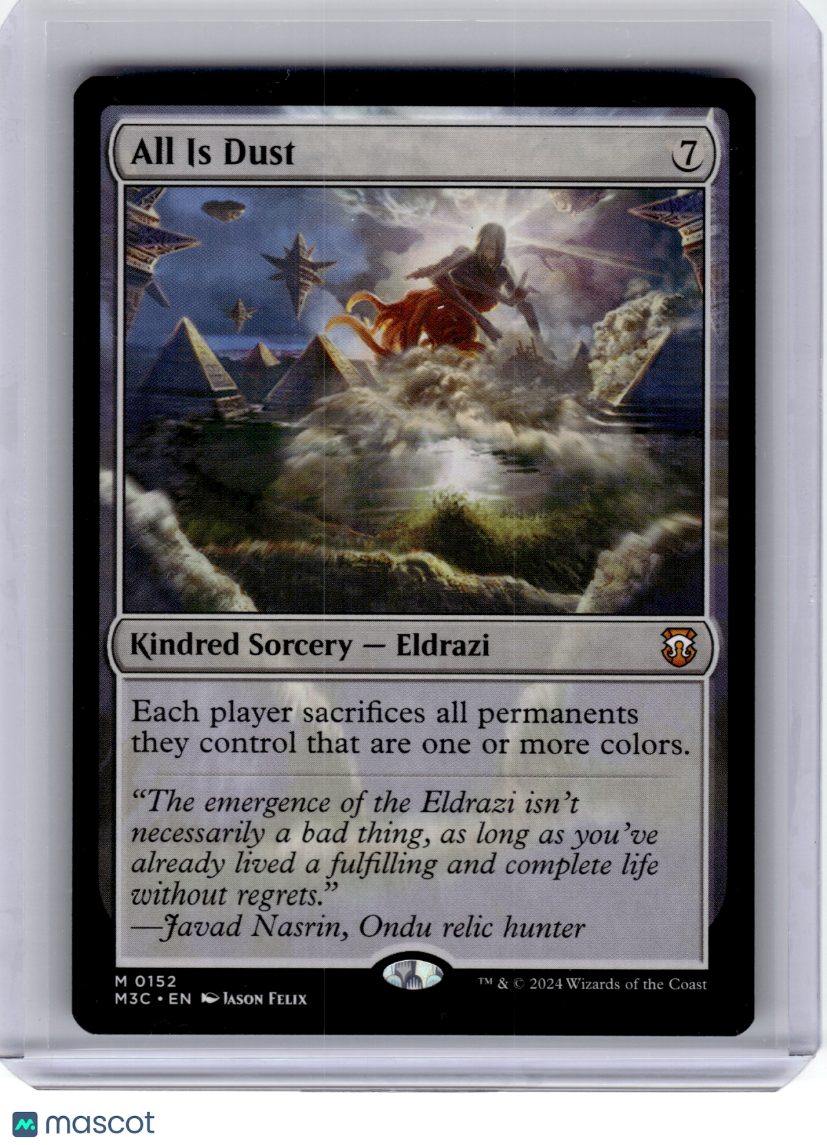 2024 Magic: TG—All Is Dust #152 Modern Horizons 3 Commander—Mythic Non-Foil
