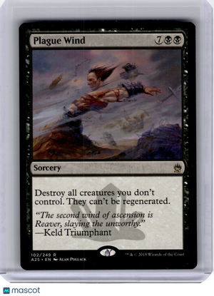 2018 Magic: The Gathering—Plague Wind #102 Masters 25—Rare Non-Foil