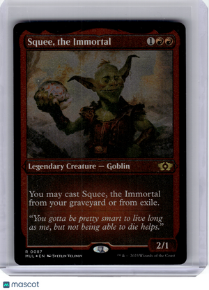 2023 Magic: TG—Squee, the Immortal #87 Multiverse Legends—Rare Foil-Etched