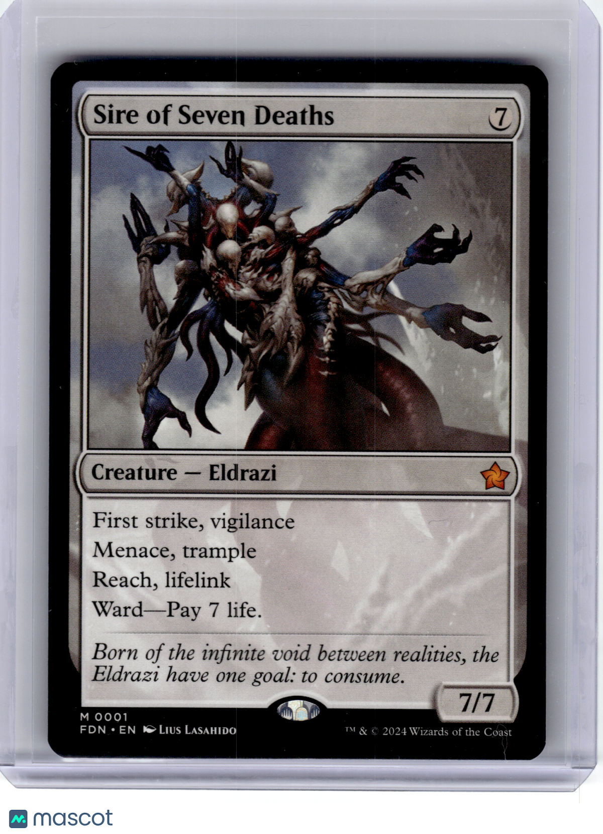 2024 Magic: The Gathering—Sire of Seven Deaths #1 Foundations—Mythic Non-Foil