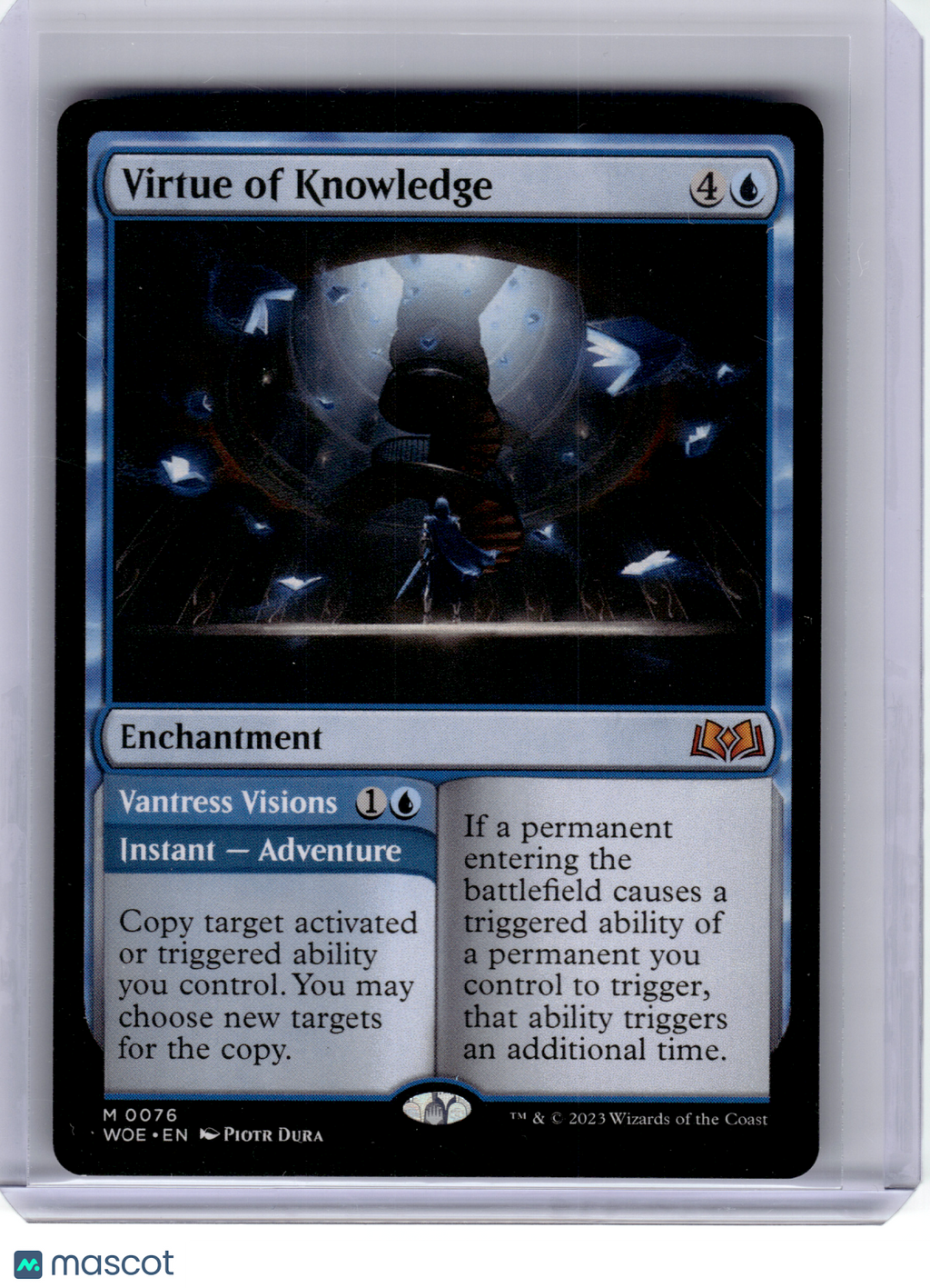 2023 Magic: TG—Virtue of Knowledge #76 Wilds of Eldraine—Mythic Non-Foil
