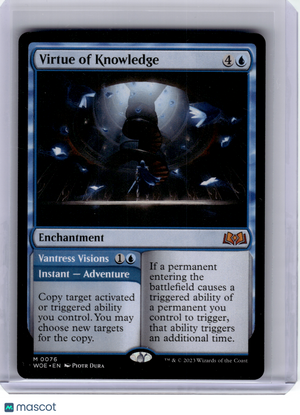 2023 Magic: TG—Virtue of Knowledge #76 Wilds of Eldraine—Mythic Non-Foil