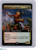 2021 MTG—Dragonborn Champion #314 AFC—Rare Non-Foil Extended Art
