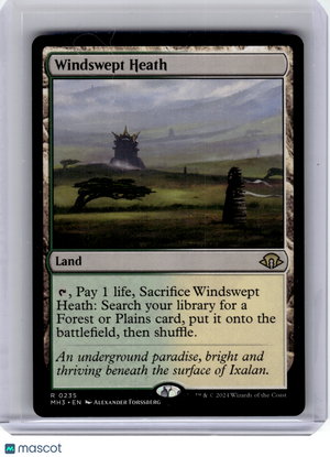 2024 Magic: The Gathering—Windswept Heath #235 Modern Horizons 3—Rare Non-Foil