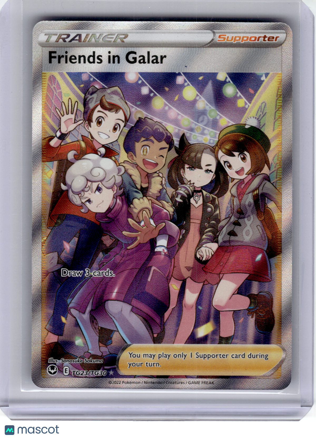 2022 Pokemon—Friends In Galar #TG23 Silver Tempest: Trainer Gallery—Ultra Rare
