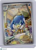2023 Pokemon—Quaxwell #207 Paldea Evolved—Illustration Rare Holo
