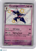 2024 Pokemon—Ceruledge #162 Paldean Fates—Shiny Rare Holo