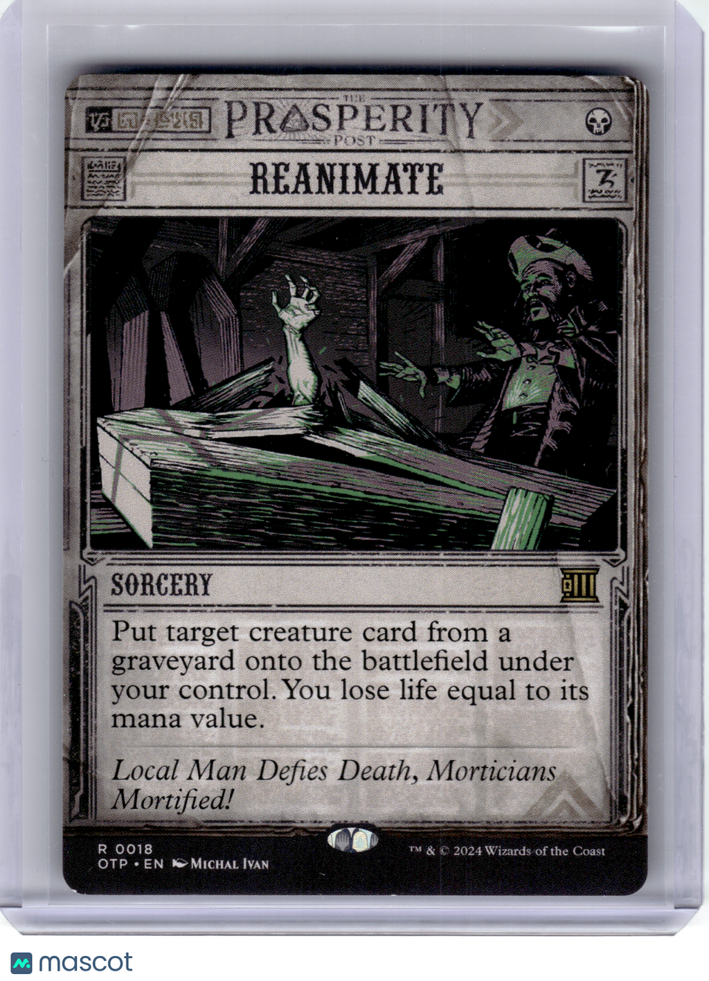 MTG—Reanimate #18 Outlaws of Thunder Junction: Breaking News—Non-Foil Showcase