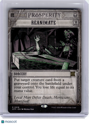 MTG—Reanimate #18 Outlaws of Thunder Junction: Breaking News—Non-Foil Showcase