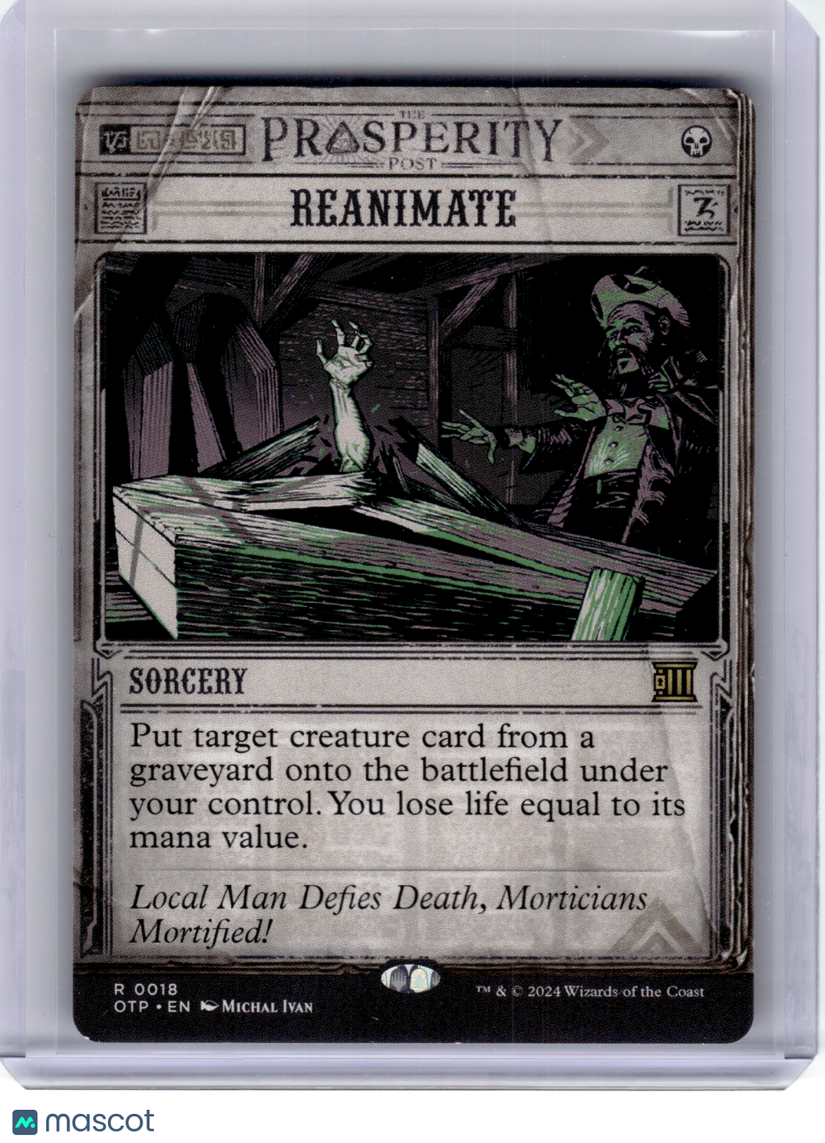 MTG—Reanimate #18 Outlaws of Thunder Junction: Breaking News—Non-Foil Showcase