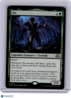 2024 Magic: The Gathering—Six #169 Modern Horizons 3—Rare Non-Foil