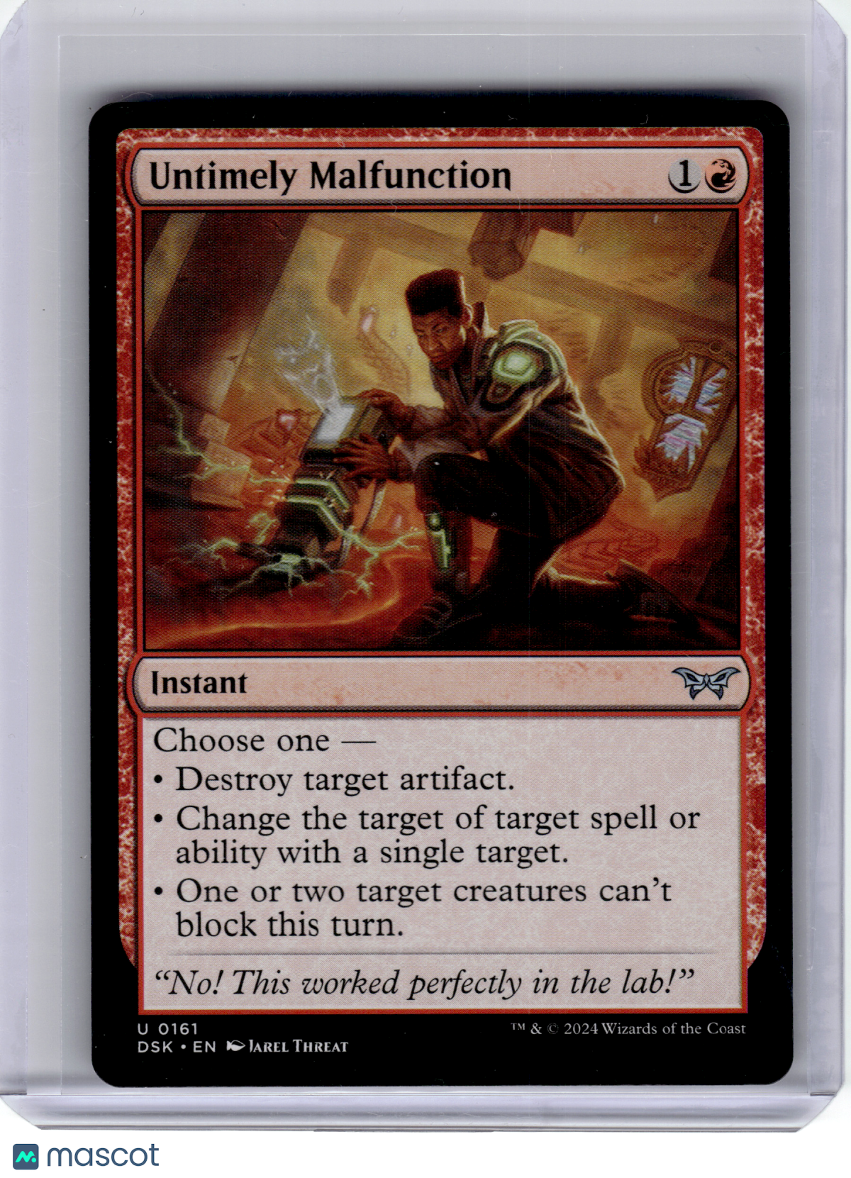 2024 Magic: TG—Untimely Malfunction #161 Duskmourn: House of Horror—Non-Foil